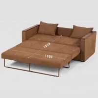 Set de canapele Confort N-1 M (1224451) Stofă / Brown photo 2