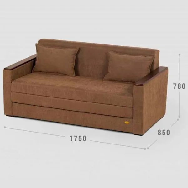 Комплект диванов Confort N-1 M (1224451) Ткань / Коричневый photo 3 Комплект диванов Confort N-1 M (1224451) Ткань / Коричневый photo 3