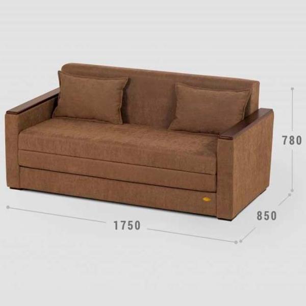 Комплект диванов Confort N-1 M (1224451) Ткань / Коричневый photo 3 Комплект диванов Confort N-1 M (1224451) Ткань / Коричневый photo 3
