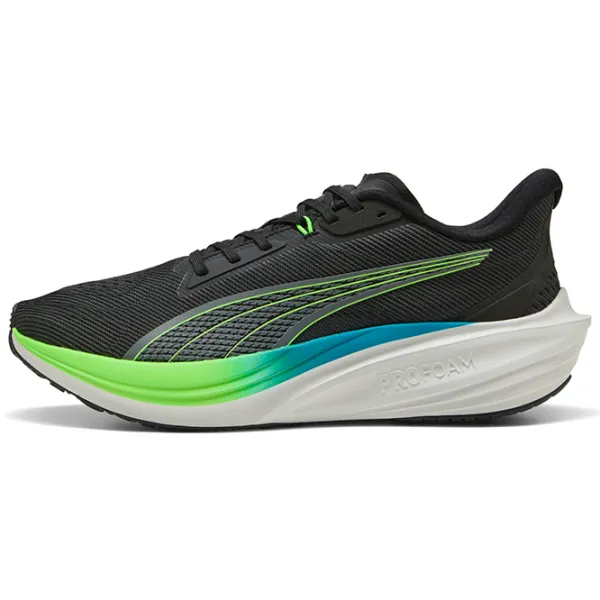 Adidași pentru bărbați Puma Darter Pro 42.5 / Black Green photo 2 Adidași pentru bărbați Puma Darter Pro 42.5 / Black Green photo 2