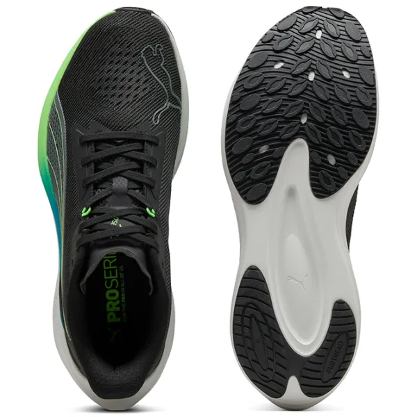 Adidași pentru bărbați Puma Darter Pro 42.5 / Black Green photo 4 Adidași pentru bărbați Puma Darter Pro 42.5 / Black Green photo 4
