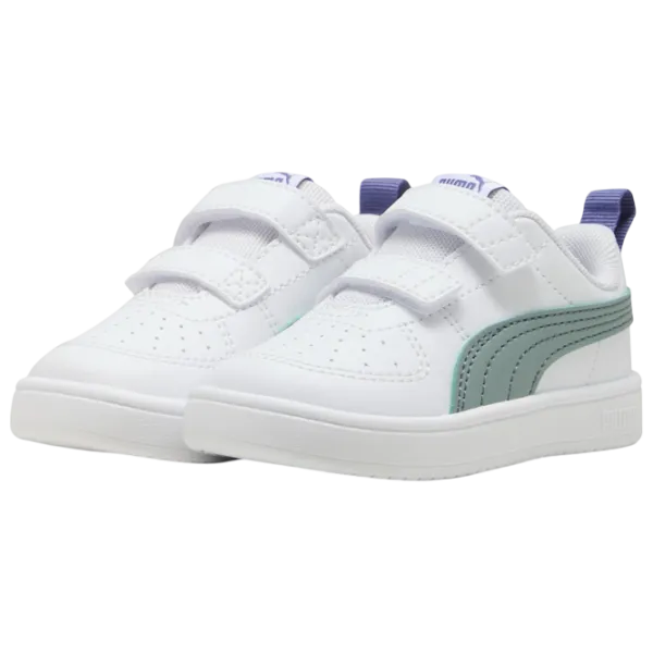 Ghete pentru băieți Puma Rickie V Inf Demisezon / White photo 1