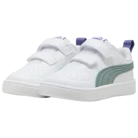 Ghete pentru băieți Puma Rickie V Inf Demisezon / White