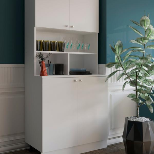 Kухонный шкаф Haaus Opa White / ДСП photo 2 Kухонный шкаф Haaus Opa White / ДСП photo 2