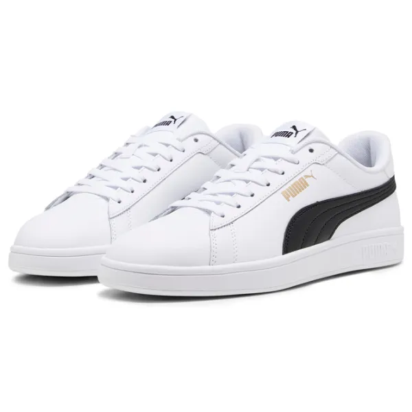 Ghete pentru bărbați Puma Smash 3.0 L 43 / White Black photo 1