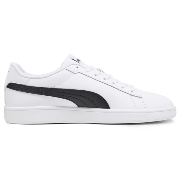 Ghete pentru bărbați Puma Smash 3.0 L 43 / White Black photo 3