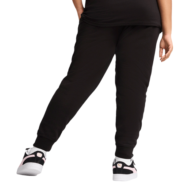 Pantaloni sportivi pentru femei Puma Ess Logo Sweatpants Terry Closed Hem XS / Black photo 8