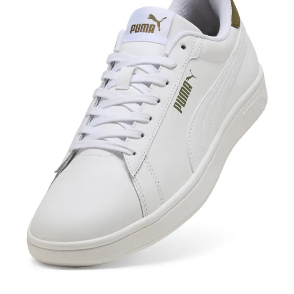 Кеды для мужчин Puma Smash 3.0 L 47 / Белый Зеленый photo 5