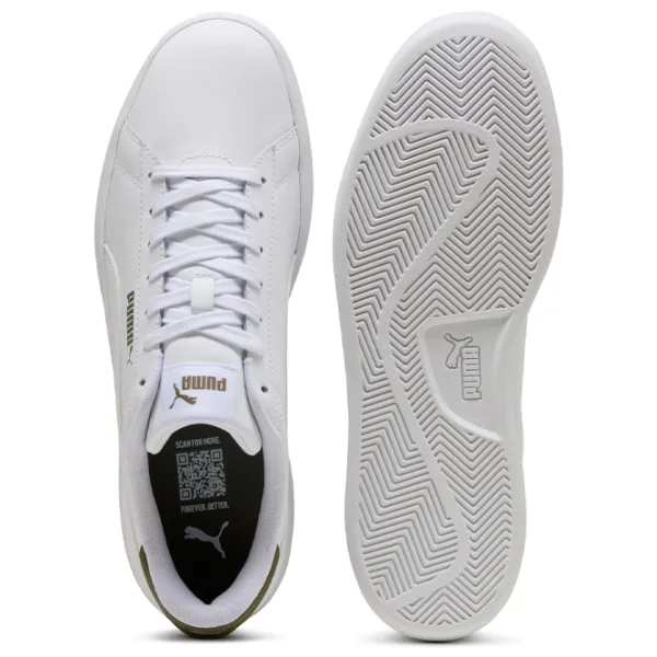 Ghete pentru bărbați Puma Smash 3.0 L 42 / White Green photo 4