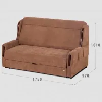 Set de canapele Confort T-1 (1224452) Stofă / Brown photo 3