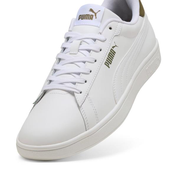 Ghete pentru bărbați Puma Smash 3.0 L 42.5 / White Green photo 5