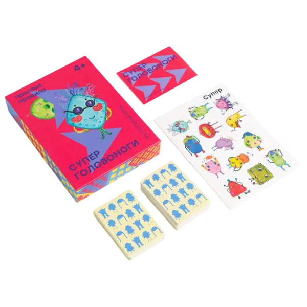 Настольная игра Simple Rules Super Cephalopods 4+/ Память photo 2