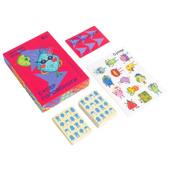 Настольная игра Simple Rules Super Cephalopods 4+/ Память photo 2