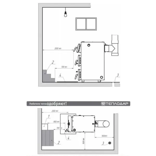 Cazan pe combustibil solid Teplodar Cupper Pro-22 (2.0) 22 kW / 220 m² photo 3 Cazan pe combustibil solid Teplodar Cupper Pro-22 (2.0) 22 kW / 220 m² photo 3