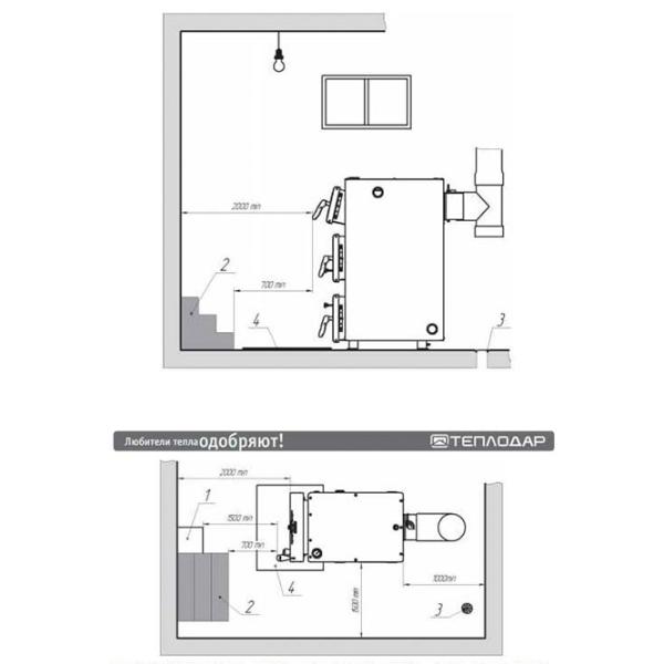 Cazan pe combustibil solid Teplodar Cupper Pro-22 (2.0) 22 kW / 220 m² photo 3 Cazan pe combustibil solid Teplodar Cupper Pro-22 (2.0) 22 kW / 220 m² photo 3