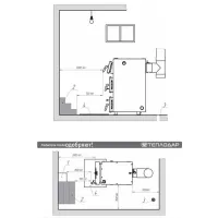 Cazan pe combustibil solid Teplodar Cupper Pro-22 (2.0) 22 kW / 220 m² photo 3