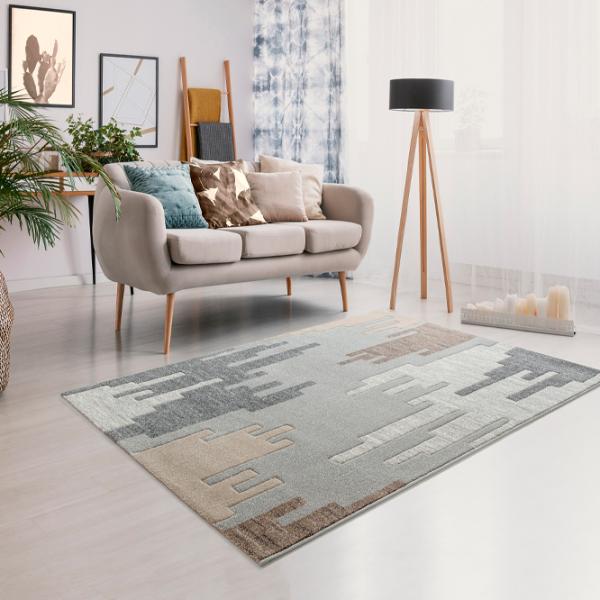 Ковер Covoare Ungheni Soho Серо Коричневый / Фризе photo 7 Ковер Covoare Ungheni Soho Серо Коричневый / Фризе photo 7