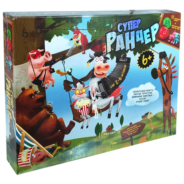 Настольная игра Danko Toys Super Rancher 6+/ Стратегия photo 1