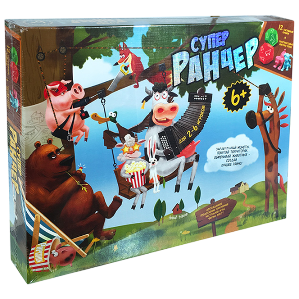 Настольная игра Danko Toys Super Rancher 6+/ Стратегия photo 1