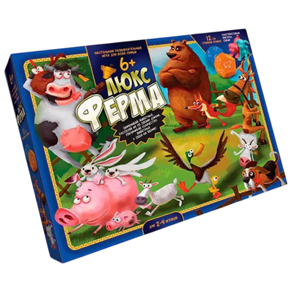 Joc de masă Danko Toys Lux Farm 6+/ Strategie photo 1