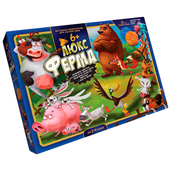 Joc de masă Danko Toys Lux Farm 6+/ Strategie photo 1