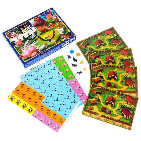 Joc de masă Danko Toys Lux Farm 6+/ Strategie photo 4