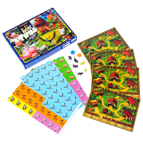 Joc de masă Danko Toys Lux Farm 6+/ Strategie photo 4