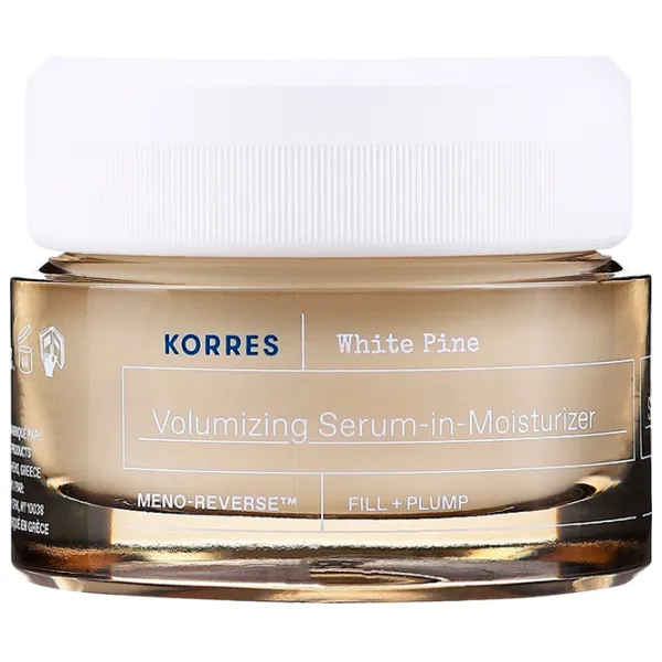 Cremă pentru față KORRES White Pine Volumizing Serum-in-Moisturizer Toate tipurile / 0.04l photo 1