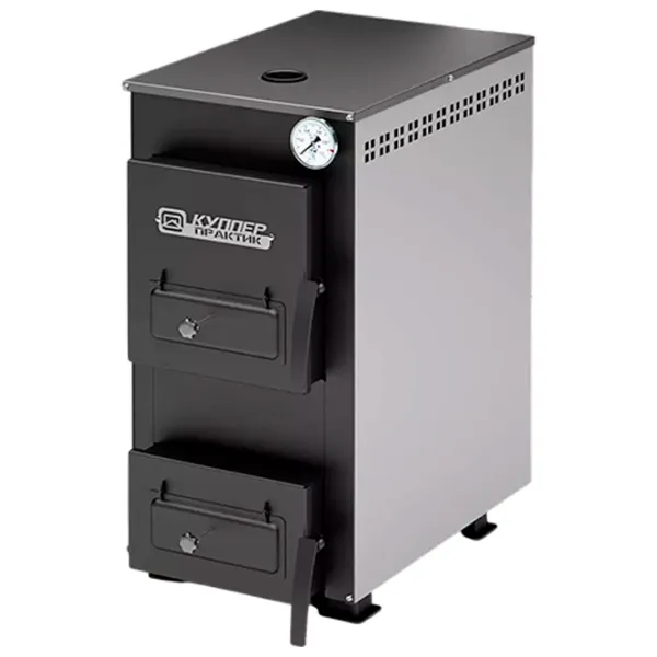 Cazan pe combustibil solid Teplodar Cupper Practic-14 1.1 14 kW / 140 m² photo 1 Cazan pe combustibil solid Teplodar Cupper Practic-14 1.1 14 kW / 140 m² photo 1