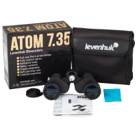 Бинокль Levenhuk Atom 7x35 Черный photo 2