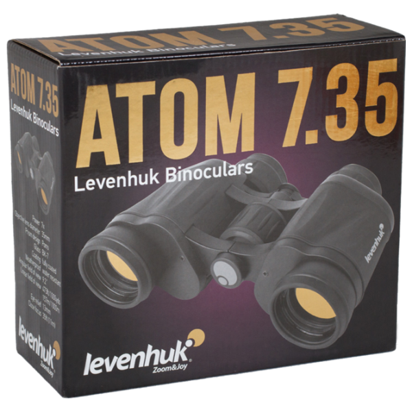 Бинокль Levenhuk Atom 7x35 Черный photo 3 Бинокль Levenhuk Atom 7x35 Черный photo 3