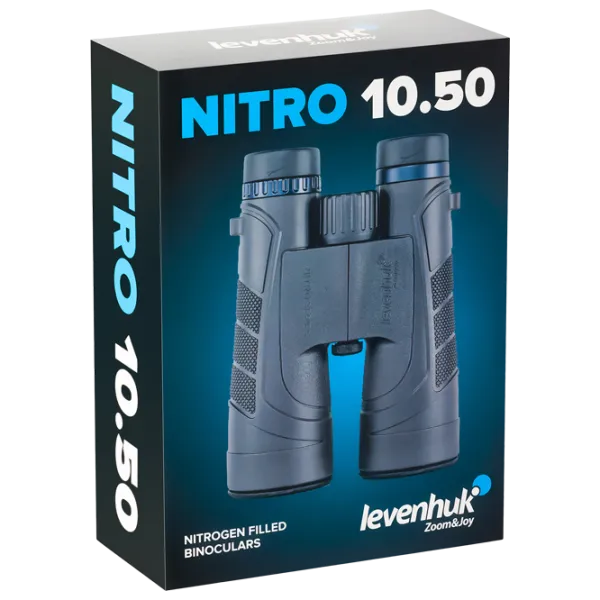 Бинокль Levenhuk Nitro 10x50 Черный photo 9