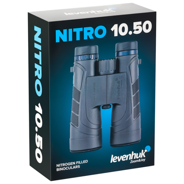 Бинокль Levenhuk Nitro 10x50 Черный photo 9