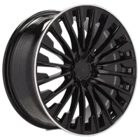 Jantă RC RC-1142-BLP 38/8.5 20 '' 5x112 Aliaj ușor / Black photo 2