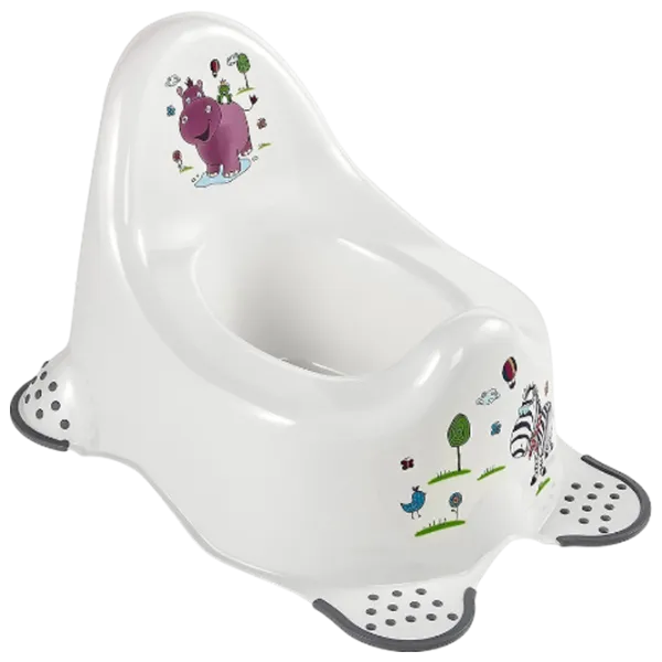 Горшок Lorelli Hippo 10130310092 Для детей / 6 - 36 месяцев / Белый photo 2 Горшок Lorelli Hippo 10130310092 Для детей / 6 - 36 месяцев / Белый photo 2