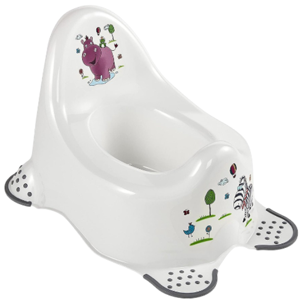 Горшок Lorelli Hippo 10130310092 Для детей / 6 - 36 месяцев / Белый photo 2 Горшок Lorelli Hippo 10130310092 Для детей / 6 - 36 месяцев / Белый photo 2