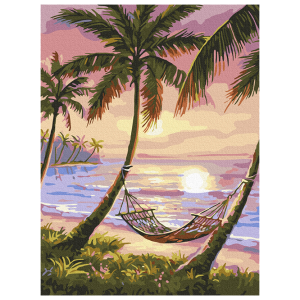 Pictură pe numere BrushMe Paradis RBS4821 40 x 30 cm / Verticală photo 1 Pictură pe numere BrushMe Paradis RBS4821 40 x 30 cm / Verticală photo 1