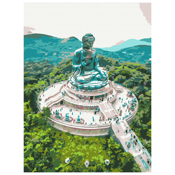 Картина по номерам BrushMe Большой Будда Тянь Тан RBS52478 40 x 30 cm / Вертикальная photo 1 Картина по номерам BrushMe Большой Будда Тянь Тан RBS52478 40 x 30 cm / Вертикальная photo 1