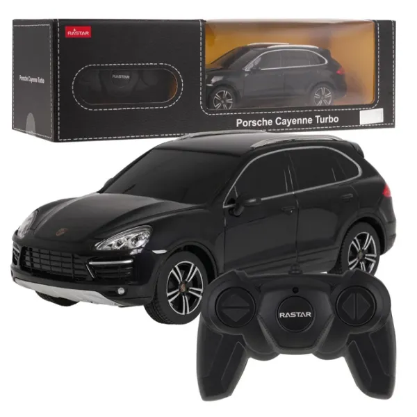 Машинка Rastar Porsche Cayenne Turbo 8600009372485   / 2.4 ГГц / Черный Разноцветный photo 6