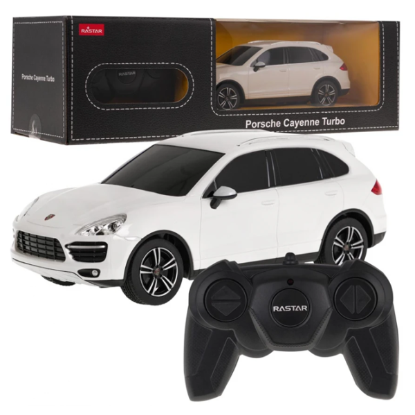 Машинка Rastar Porsche Cayenne Turbo 8600009372485   / 2.4 ГГц / Черный Разноцветный photo 7