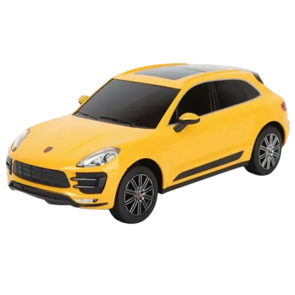 Mașină Rastar PORSCHE Macan Turbo 8600018950582   / 2.4 GHz / Black Yellow photo 1