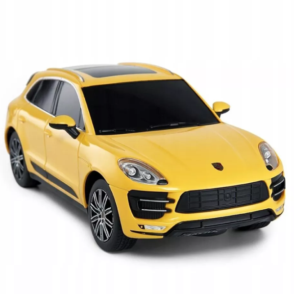 Mașină Rastar PORSCHE Macan Turbo 8600018950582   / 2.4 GHz / Black Yellow photo 3