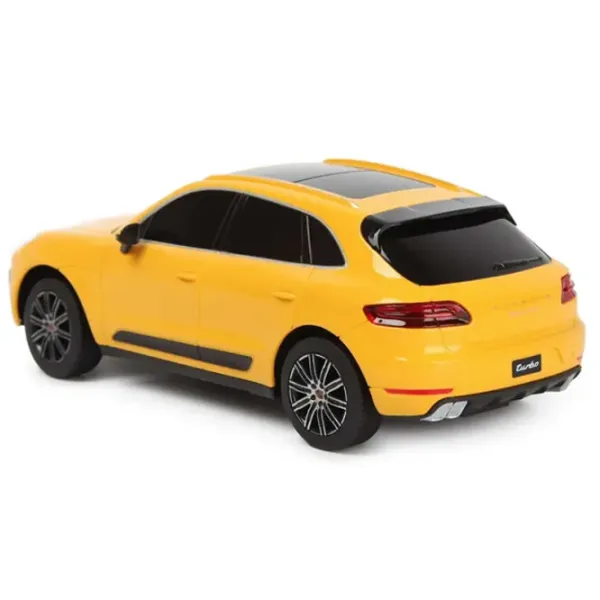 Mașină Rastar PORSCHE Macan Turbo 8600018950582   / 2.4 GHz / Black Yellow photo 5