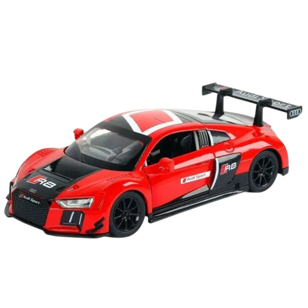 Машинка Optimum Diecast Audi R8 LMS 23125   / / Черный Красный photo 1