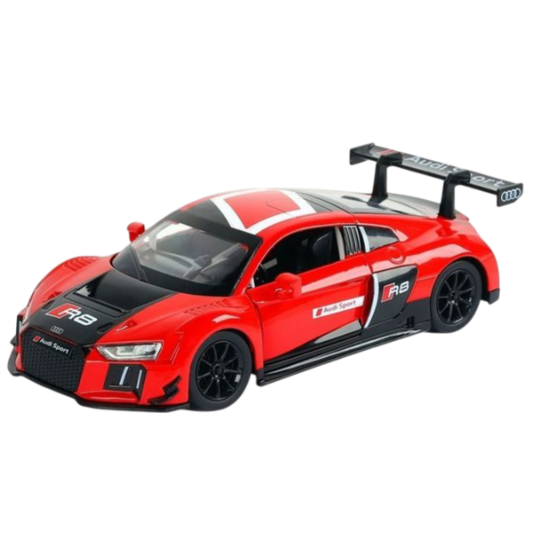 Машинка Optimum Diecast Audi R8 LMS 23125   / / Черный Красный photo 1