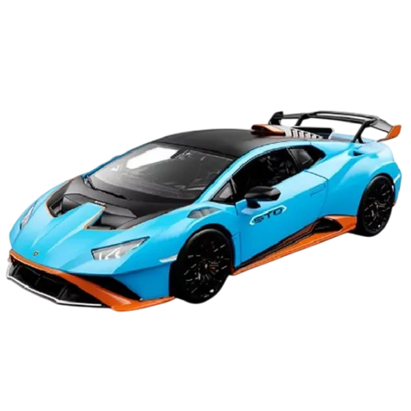 Машинка Rastar Lamborghini Huracan STO 28762   / / Черный Синий photo 1 Машинка Rastar Lamborghini Huracan STO 28762   / / Черный Синий photo 1
