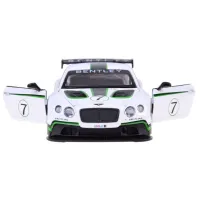 Mașină Rastar Bentley Continental GT3 Concept 23132 / / Black White photo 4