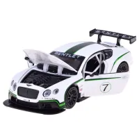 Mașină Rastar Bentley Continental GT3 Concept 23132 / / Black White photo 6