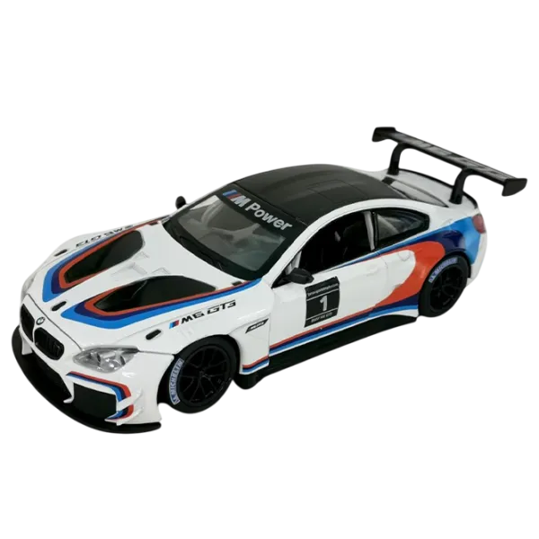 Машинка Rastar BMW M6 GT3 25303   / / Черный Белый photo 1