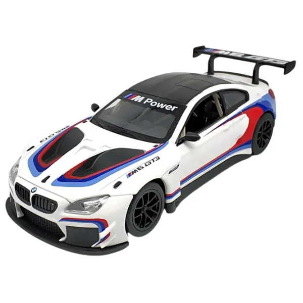Машинка Rastar BMW M6 GT3 25303   / / Черный Белый photo 4